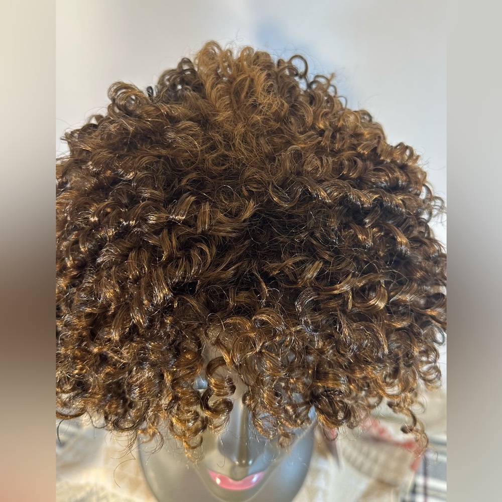Tossie|F4327|Curly mixed color Wig for Women - Picture 5 of 9
